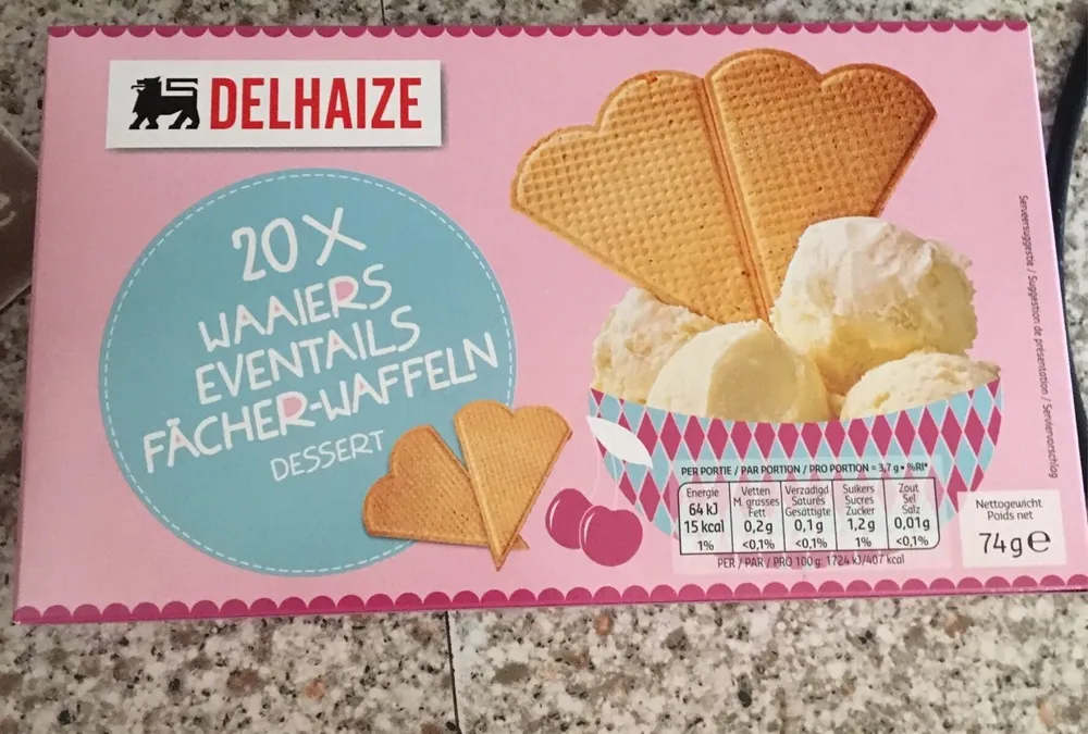Eventails dessert