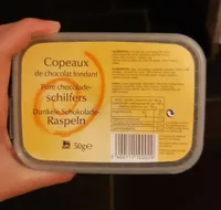 Copeaux de  chocolat fondant