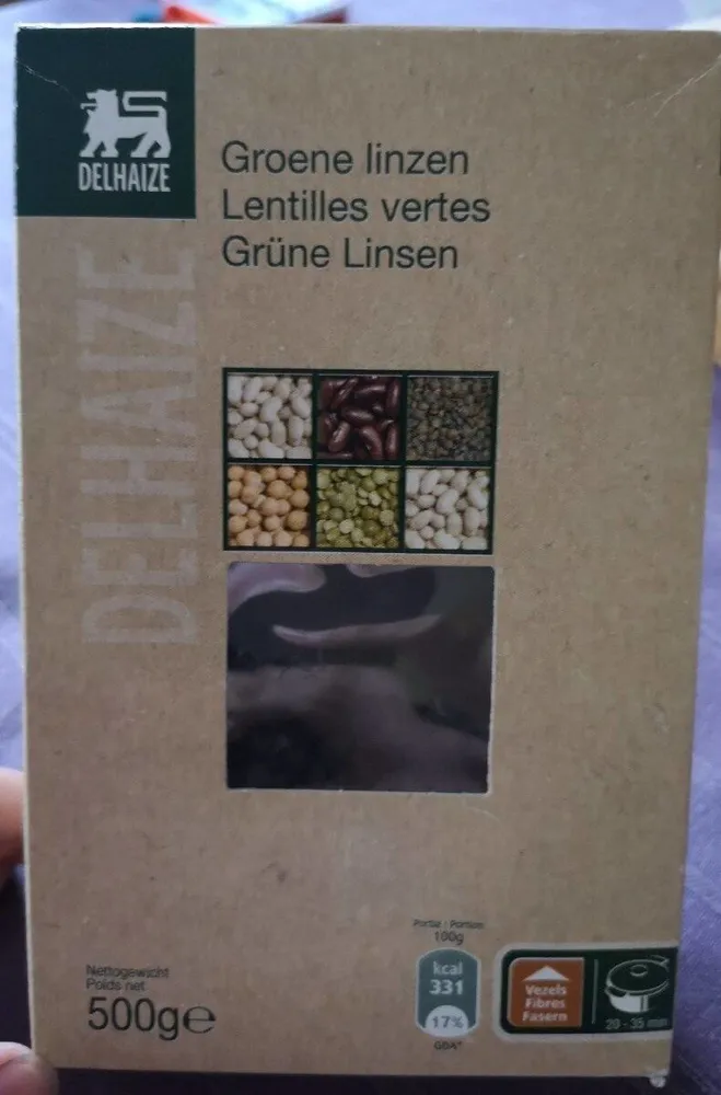 Lentilles vertes