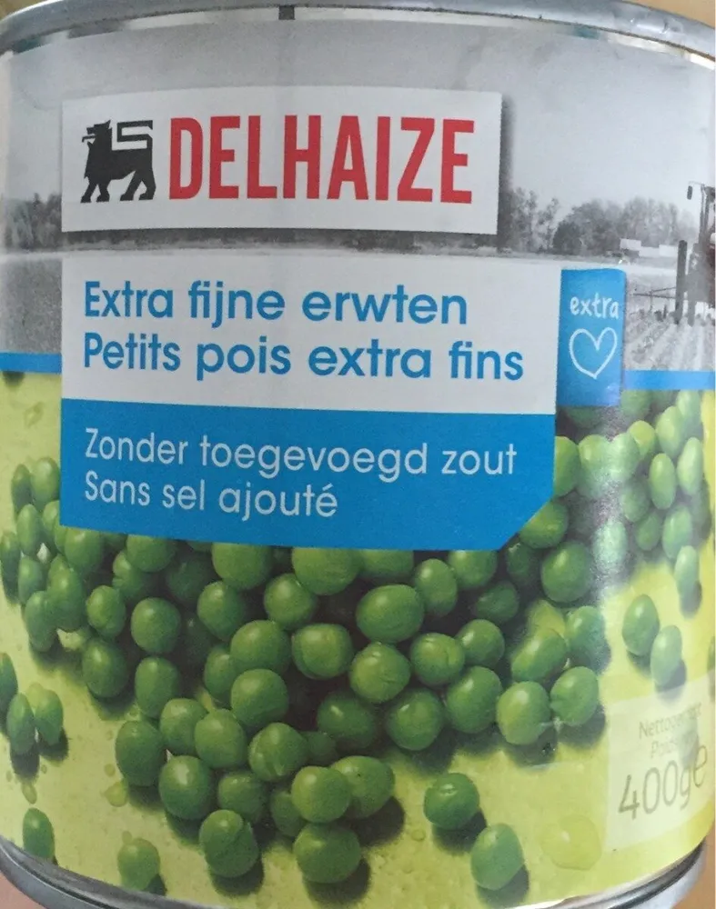 Petits pois extra fins