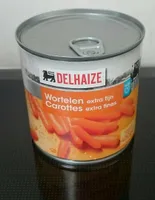 Carottes extra fines