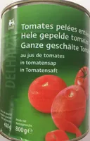 Tomates pelées entières