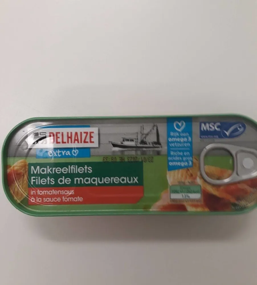 Filets de maquereaux à la sauce tomate