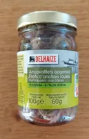 Filets d'anchois roulés (à l'huile d'olive)