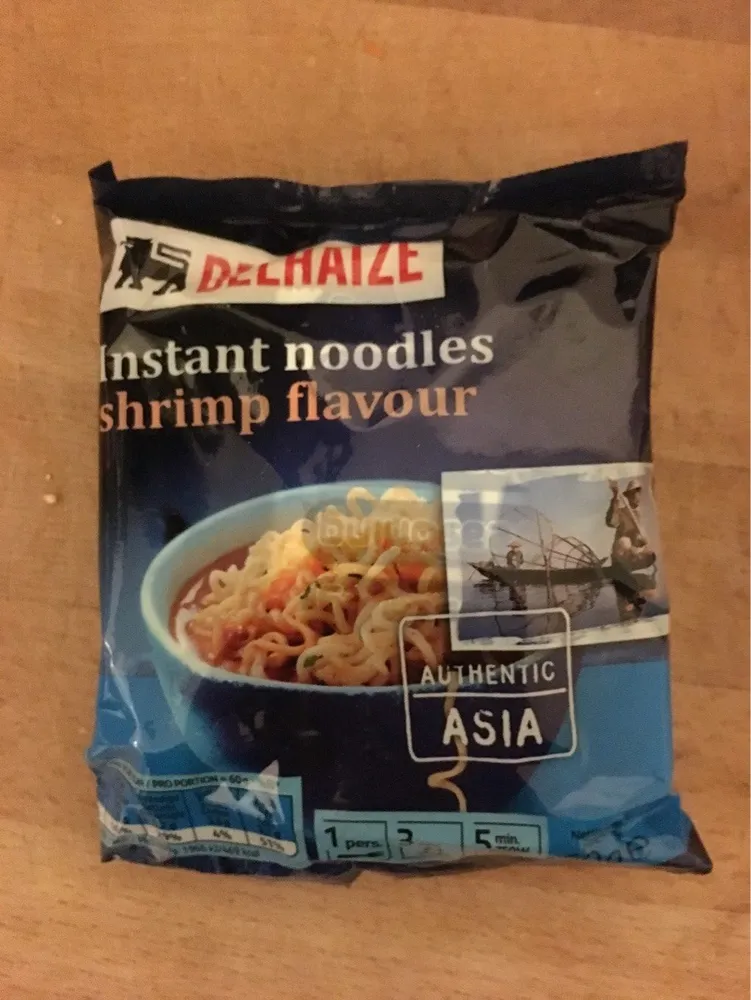 Instant noodles - Shrimp flavour