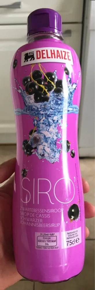 Sirop de cassis