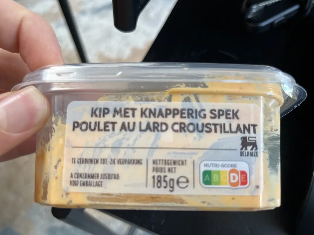 Poulet au lard croustillant