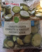 Courgettes en rondelle