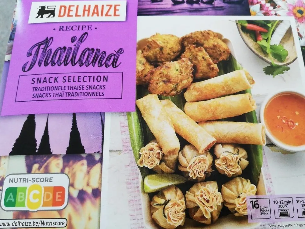 Thailand snack selection