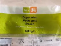Doperwten Petits pois Erbsen