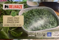 Epinards hachés à la crème