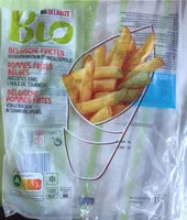Pommes frites belges précuites (surgelés)