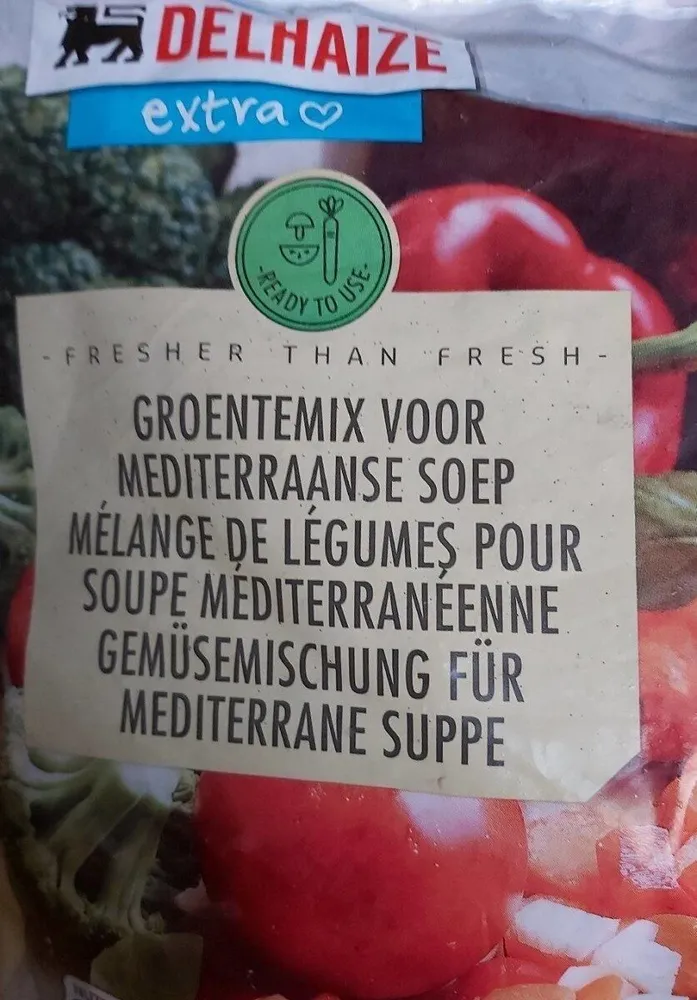 Mélange de légumes pour soupe méditerranéenne