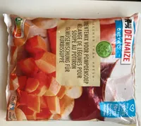 Mélange de légumes pour soupe au potiron