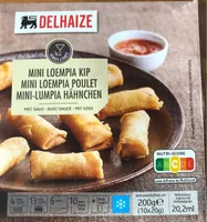Mini loempia poulet