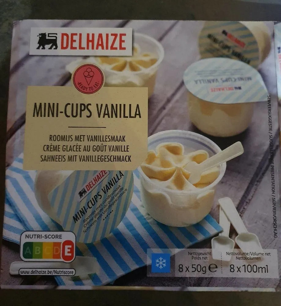Mini-cups vanille