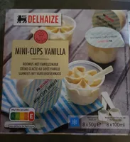 Mini-cups vanille