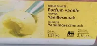 Crème glacée parfum vanille