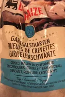 Queues de crevettes