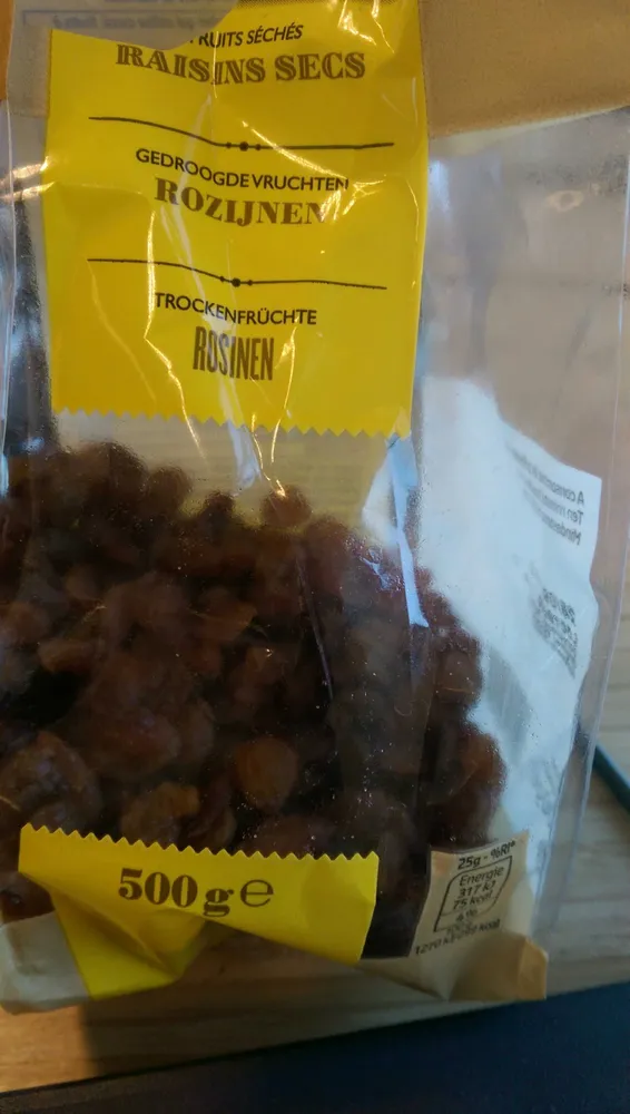raisins sec