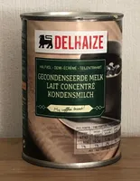 Lait concentré non sucré
