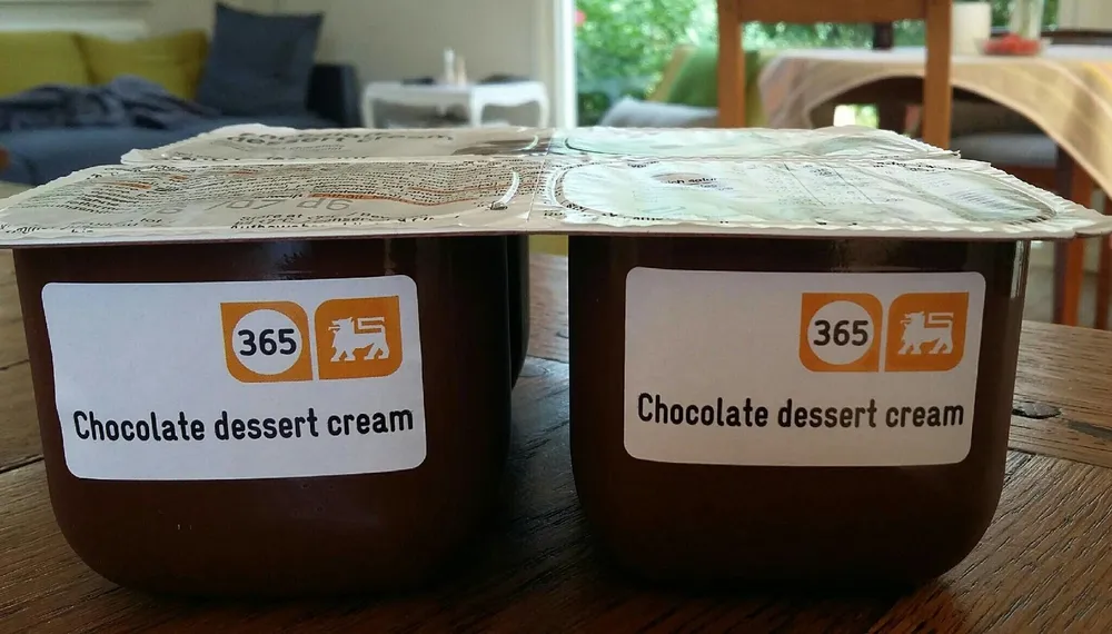 Chocolate dessert cream