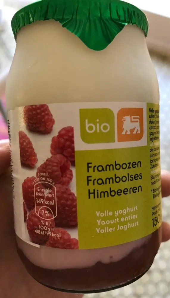Yoghurt framboises