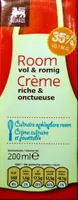 Crème riche et onctueuse