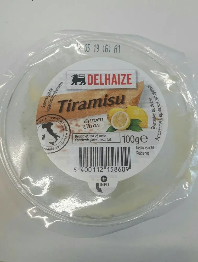 Tiramisu citron