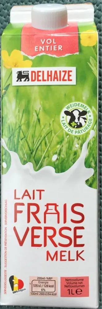 Lait frais entier