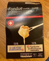 Fondue Suisse moitié-moitié