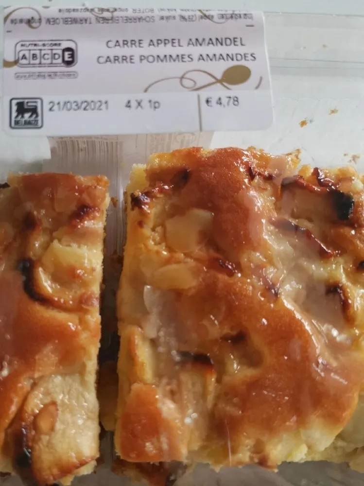 Carré Pommes Amandes