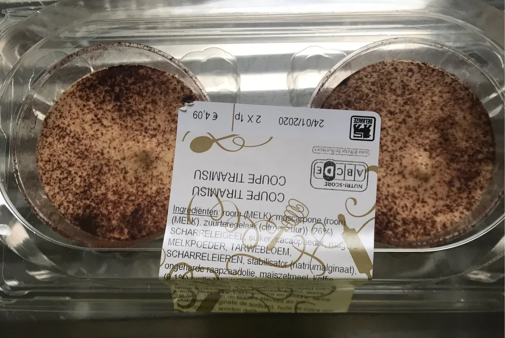 Coupe tiramisu