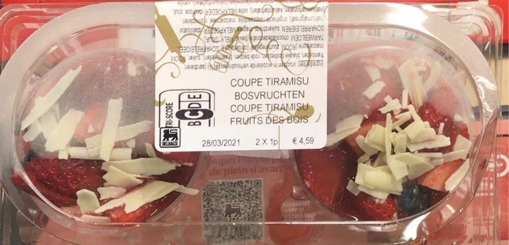 Coupe Tiramisu Fruits Des Bois