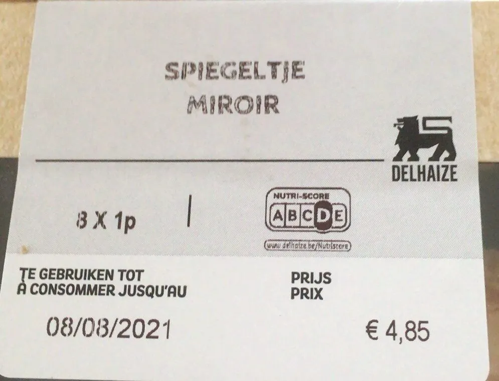 Spiegeltje miroi