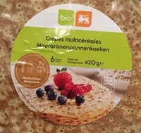 Crepes multicereales