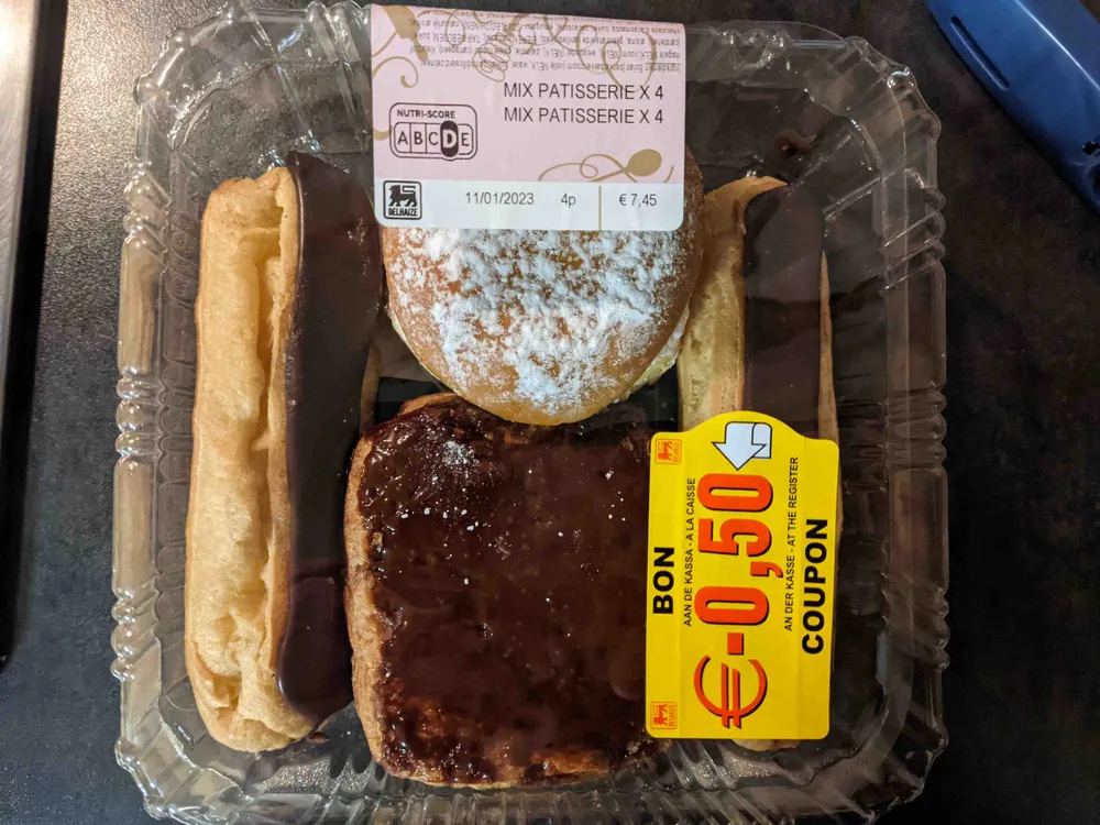 Mix patisserie x 4