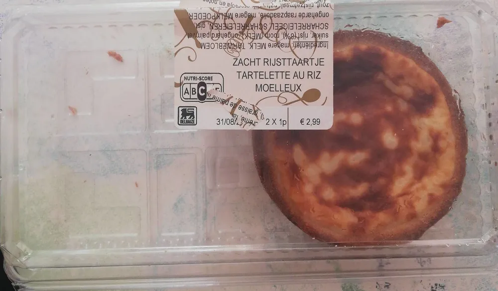 Tartelette au riz