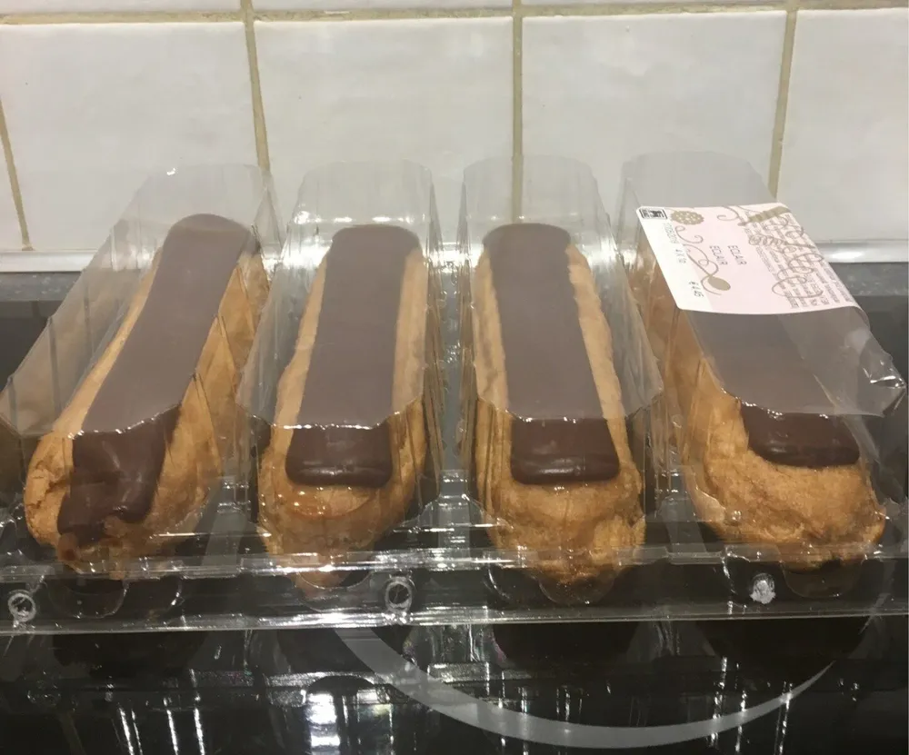 Eclair met chocolade