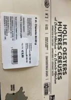 Huitres creuses de Charente-maritime