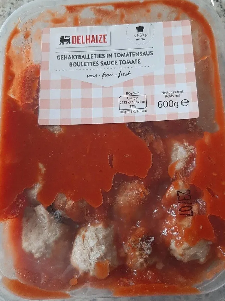 Boulette sauce tomate