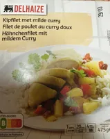 Filet de poulet au curry doux