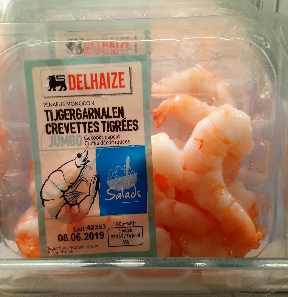 Crevettes tigrées Jumbo