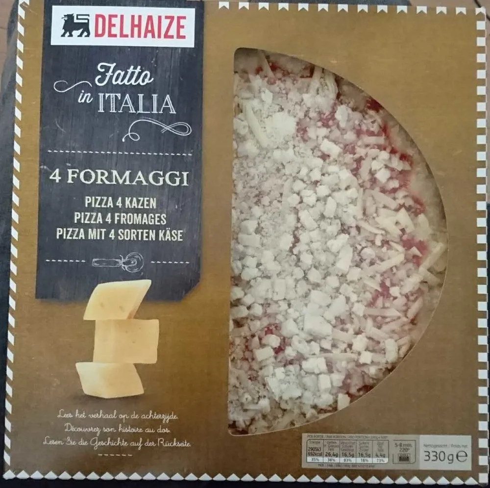 Pizza 4 fromages