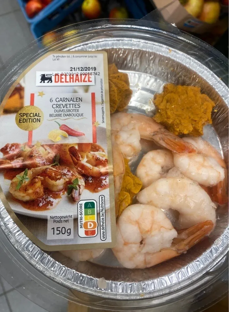 Crevettes Beurre Diabolique