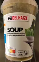 Potage courgettes basilic