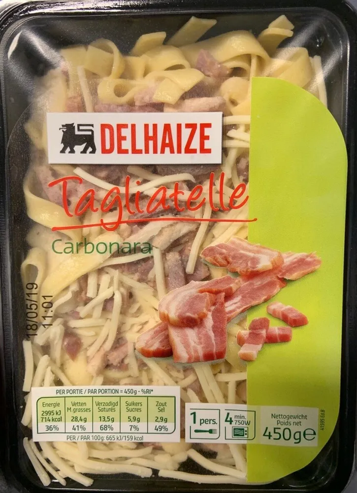 Tagliatelle Carbonara