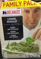 Puree aux epinards