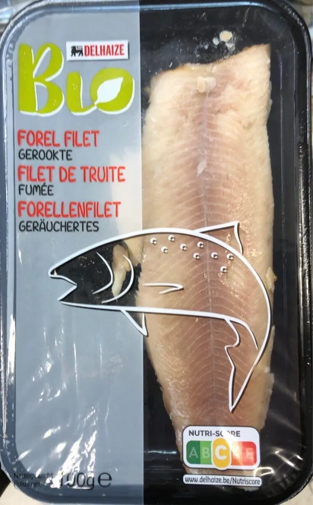 Gerookte forel filet
