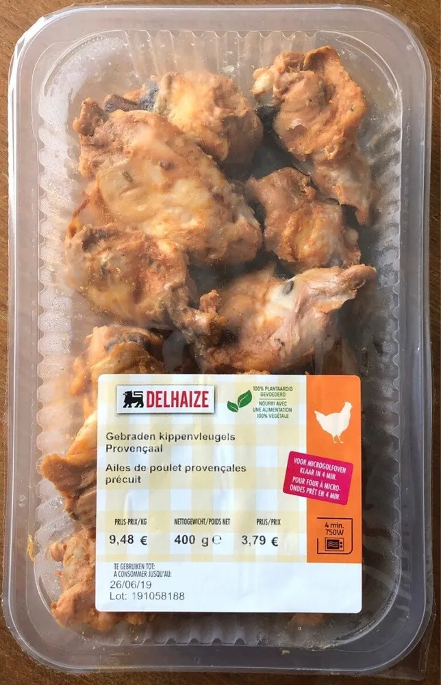 Ailes de poulet provençales précuit